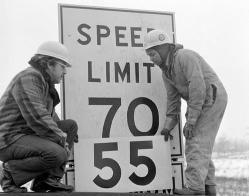 speed limit sign